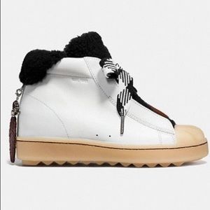 High Top Hiker - Genuine Leather with Shearling